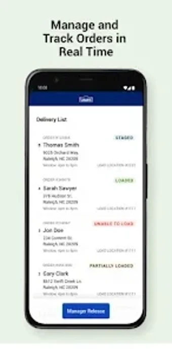 Imagen 0 para Delivered by Lowes
