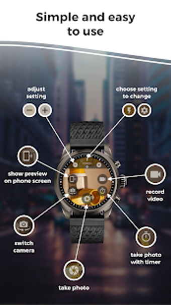Imagen 0 para Camera Remote: Wear OS, G…