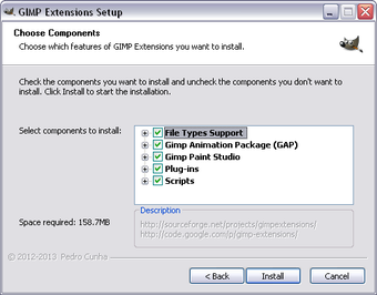 Imagen 0 para GIMP Extensions