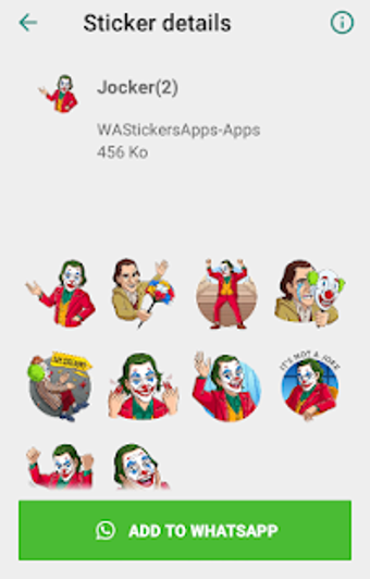 Image 1 for WAStickerApps-: Joker Sti…