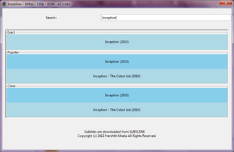 Imagen 0 para Subscene
