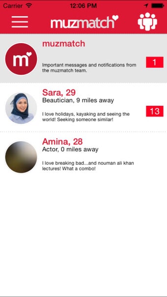 Image 0 for muzmatch: Muslim & Arab S…