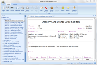 Image 1 for Military Recipes Database