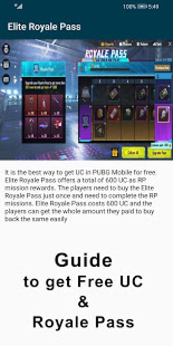 Image 1 for Free UC and Royal Pass 15