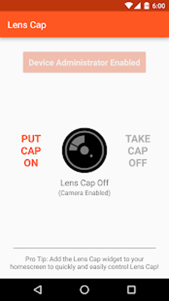 Image 1 for Lens Cap - Disable Camera