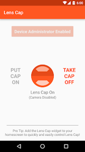 Image 3 for Lens Cap - Disable Camera