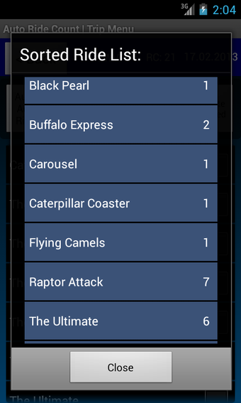 Image 0 for Auto Ride Count