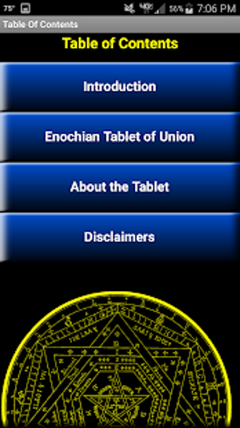 Image 0 for Enochian Tablet of Union …