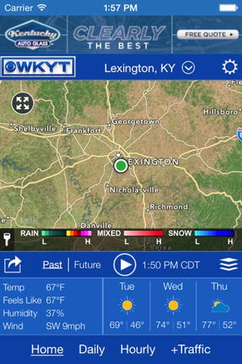 Image 0 for WKYT Weather+Traffic