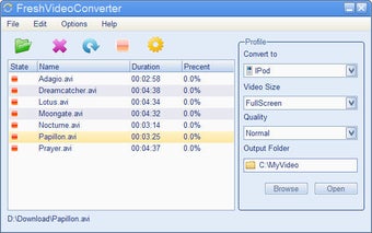 Image 0 for FreshVideoConverter