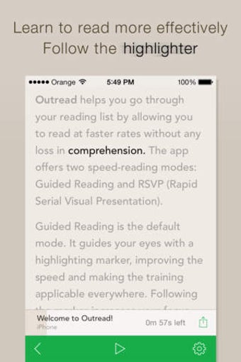 Image 0 for Outread - Speed Reading