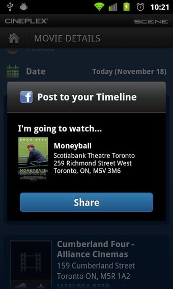 Image 0 for Cineplex Mobile