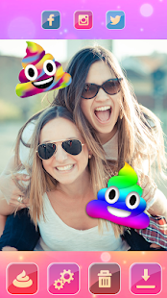 Image 0 for Poo Photo Stickers Prank …