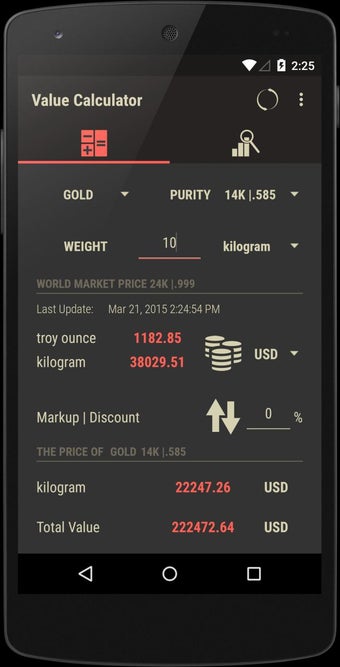 Image 3 for GolDroid - Gold Price Wat…