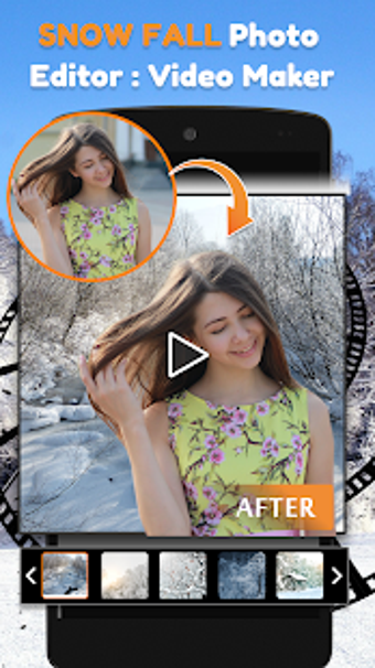 Image 1 for Snow Fall Photo Editor : …