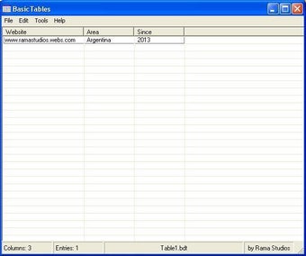 Image 0 for BasicTables