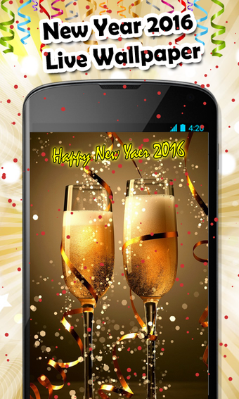 Imagen 4 para New Year 2016 Live Wallpa…