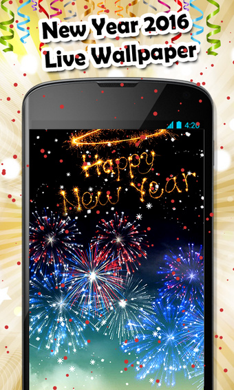 Imagen 1 para New Year 2016 Live Wallpa…