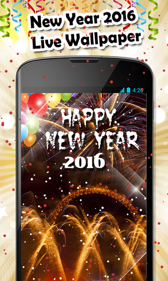 Imagen 3 para New Year 2016 Live Wallpa…
