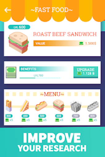 Imagen 0 para Idle Food Empire Tycoon -…