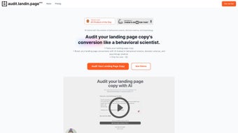 Image 0 for Audit Landin Page