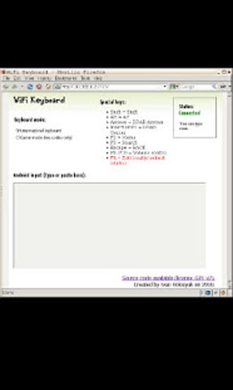 Imagen 1 para WiFi Keyboard