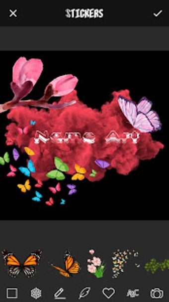 Imagen 2 para 3D Smoke Effect Name Art …