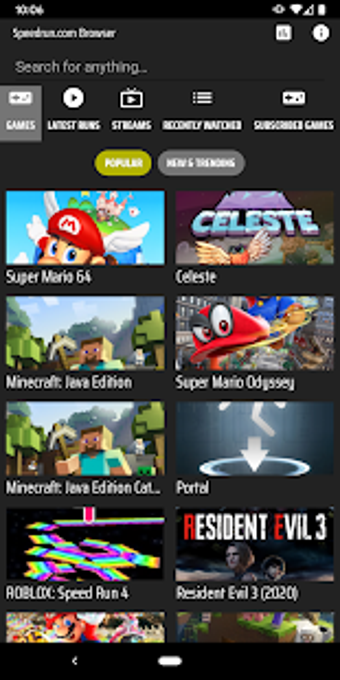 Image 3 for Speedrun.com Browser (Uno…