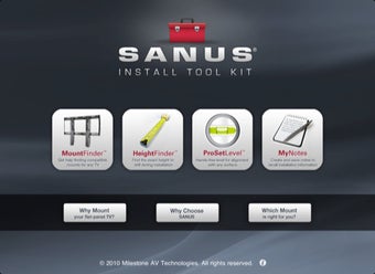 Image 0 for Sanus Install Tool Kit