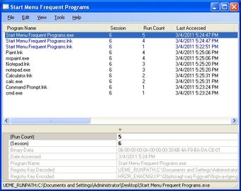 Imagen 0 para Start Menu Frequent Progr…