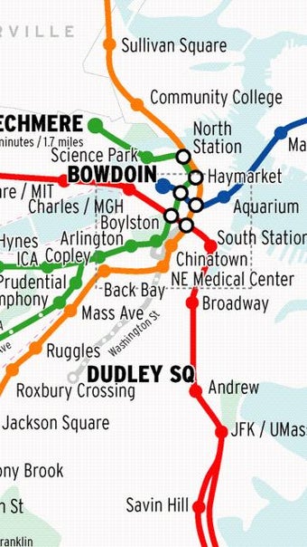 Image 0 for Boston Subway Map