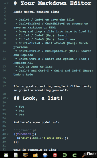 Imagen 0 para Your Markdown Editor