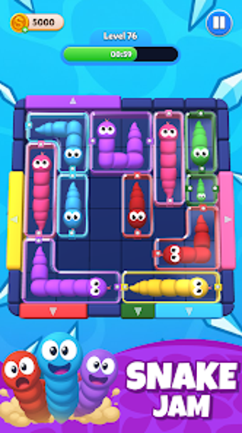 Image 0 for Snake Puzzle Block Jam