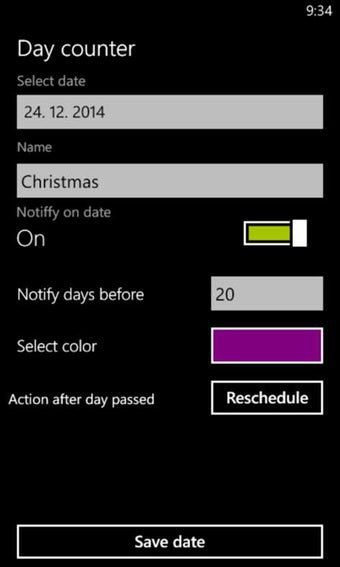 Imagen 0 para Day Counter for Windows 1…