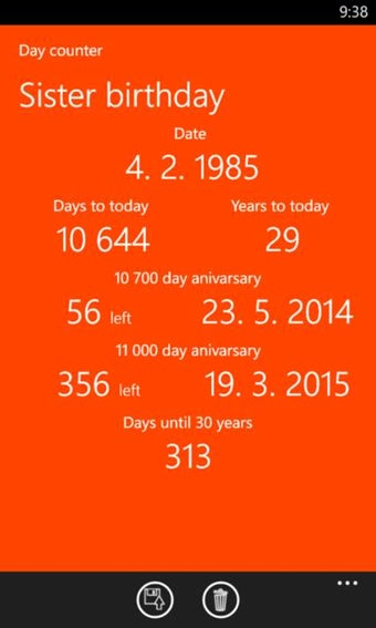 Imagen 1 para Day Counter for Windows 1…