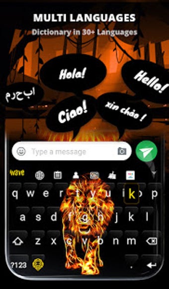 Image 1 for Fire Wallpaper and Keyboa…