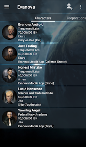 Imagen 0 para Evanova for EVE Online