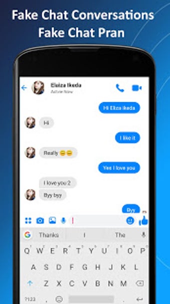 Image 0 for Fake Messenger - Fake Cha…