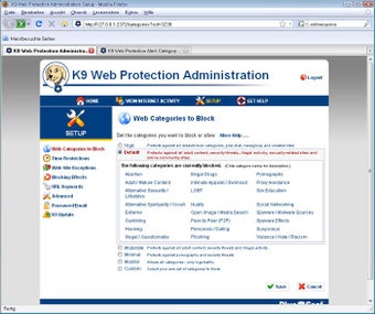 Image 0 for K9 Web Protection