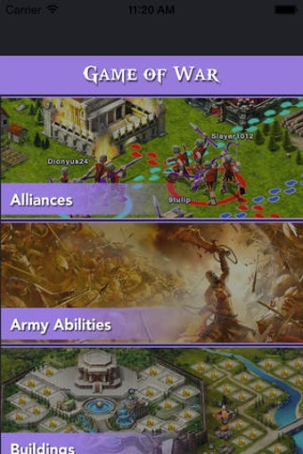 Imagen 0 para Game Cheats For Game of W…