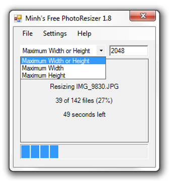Imagen 0 para Minh's Free PhotoResizer