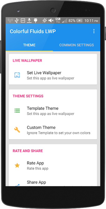 Image 0 for Colorful Fluids Live Wall…