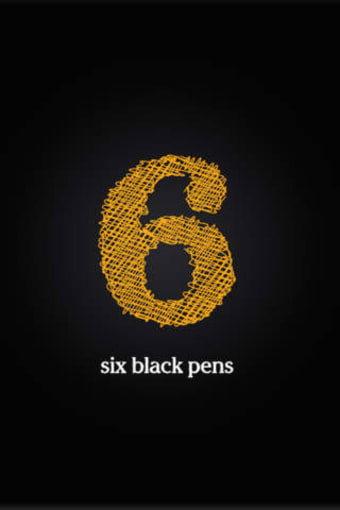 Image 0 for Six Black Pens