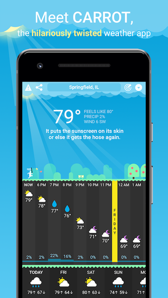 Image 1 for CARROT Weather