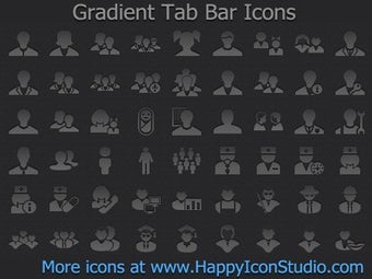 Imagen 0 para Gradient Tab Bar Icons