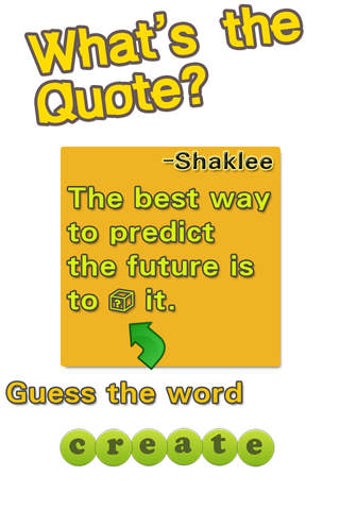 Image 0 for what's the Quote? guess w…