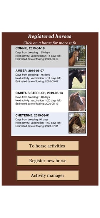 Image 0 for My Mare App