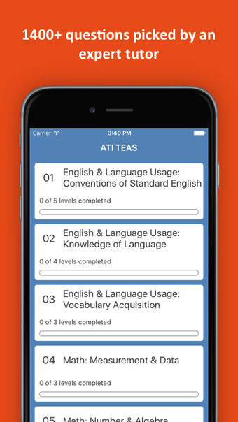 Image 3 for ATI TEAS 6 Practice Test