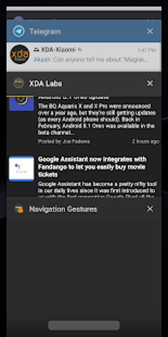 Image 2 for Navigation Gestures