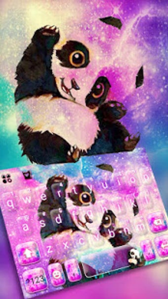 Image 2 for Galaxy Cute Panda Keyboar…